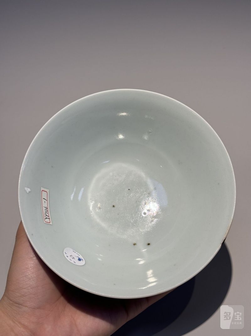    清雍正 霁红釉碗 - 图4